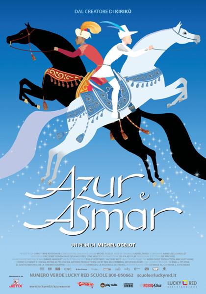 locandina del film di animazione Azur e Asmar