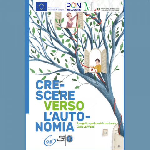 copertina della Guida per i giovani care leavers