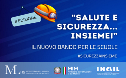 locandina del concorso Salute e sicurezza… insieme!