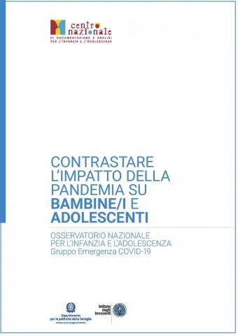 copertina dell documento Contrastare l'impatto della pandemia Covid-19 su bambini e adolescenti