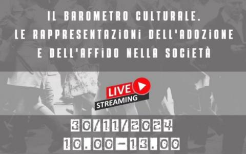 locandina del convegno Il barometro culturale. Le rappresentazioni dell’adozione e dell’affido nella società