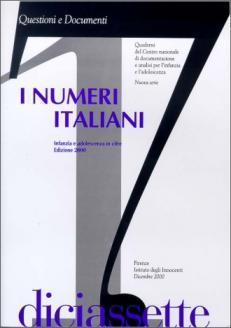 copertina del Quaderno 17 dal titolo I numeri italiani 