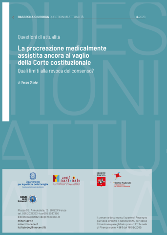Cover dell'approfondimento giurisprudenziale sulla procreazione medicalmente assistita