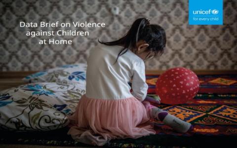 copertina del Data Brief on Violence against Children at Home