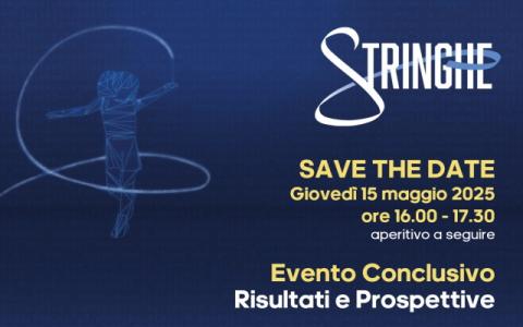 locandina dell'evento finale del progetto Stringhe