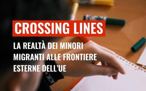 copertina della sintesi in italiano del rapporto Crossing Lines