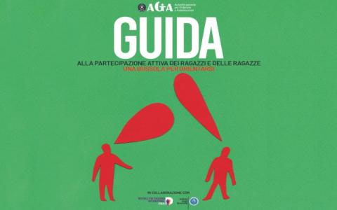 copertina della Guida alla partecipazione attiva di ragazze e ragazzi
