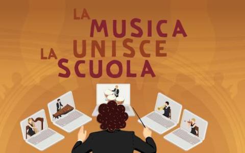 locandina de La musica unisce la scuola