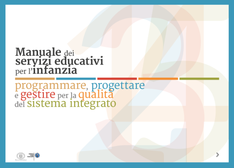 copertina della seconda edizione del Manuale dei servizi educativi per l’infanzia