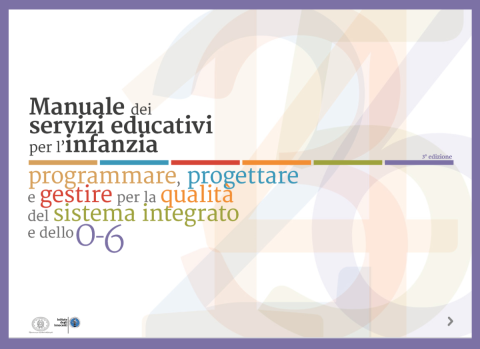 copertina della terza edizione del Manuale dei servizi educativi per l’infanzia