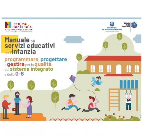 copertina della quinta edizione del Manuale dei servizi educativi per l’infanzia