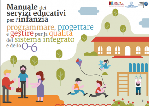 copertina della quarta edizione del Manuale dei servizi educativi per l’infanzia