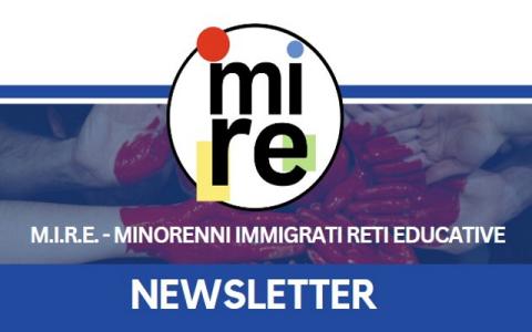 prima pagina della newsletter del progetto M.I.R.E.