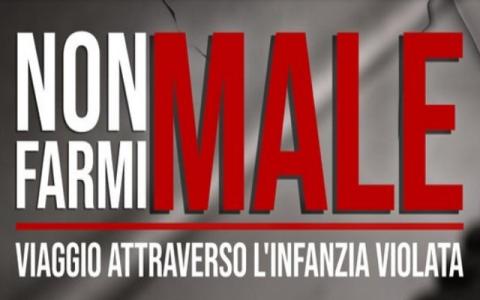 locandina del podcast Non farmi male – Viaggio attraverso l’infanzia violata, ideato da Terre des Hommes e scritto da Roberta Lippi