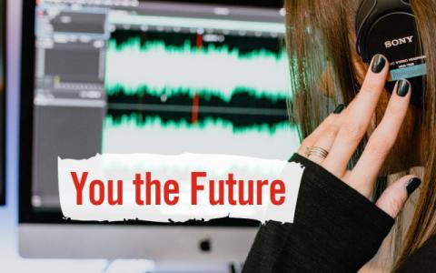 locandina del progetto You the future a cui partecipano i ragazzi che hanno realizzato il podcast su adolescenza e salute mentale