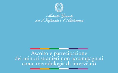 cover della pubblicazione Agia Ascolto e partecipazione dei minori stranieri non accompagnati come metodologia di intervento