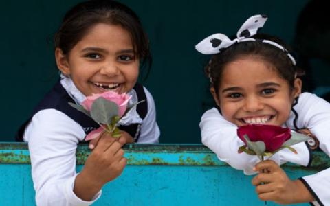 copertina della pubblicazione dell’Unicef Bambine, bambini, adolescenti e cambiamento climatico: è necessario un intervento urgente