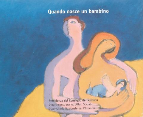 copertina dell'opuscolo della Campagna Quando nasce un bambino