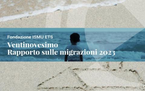 copertina del Ventinovesimo Rapporto sulle migrazioni 2023 della Fondazione Ismu