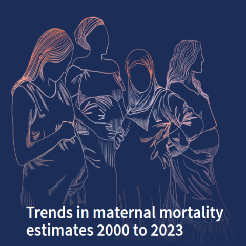 copertina del rapporto Trends in maternal mortality estimates 2000 to 2023