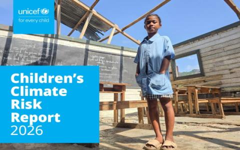 copertina del Children Climate Risk Report 2026