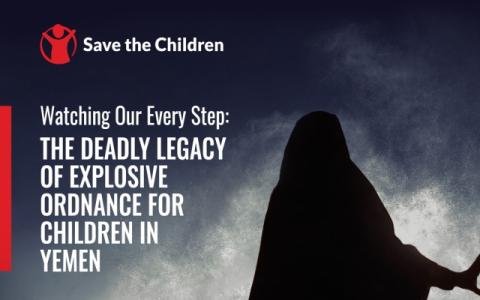 cover del rapporto di Save the Children Ad ogni passo un rischio