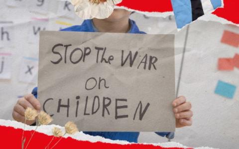 copertina del rapporto Stop the War on Children. Pathways to Peace