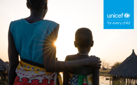 copertina del rapporto Unicef The Climate-Changed Child