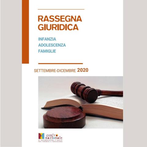 copertina della Rassegna giuridica sett-dic 2020