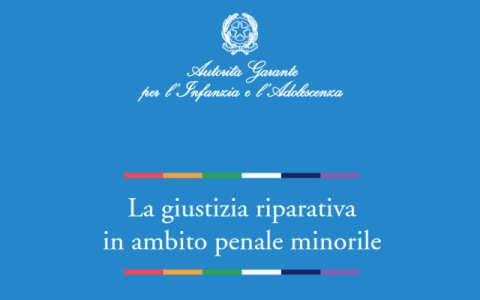 copertina del volume La giustizia riparativa in ambito penale minorile. Indagine nazionale su effetti, programmi, servizi