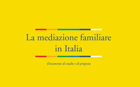 copertina del volume La mediazione familiare in Italia
