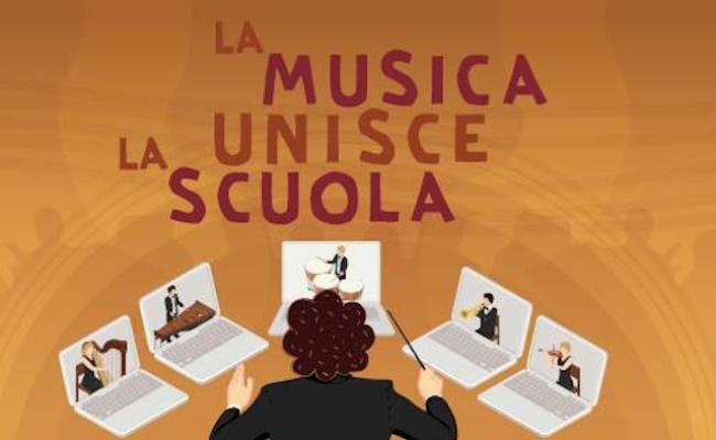 locandina de La musica unisce la scuola