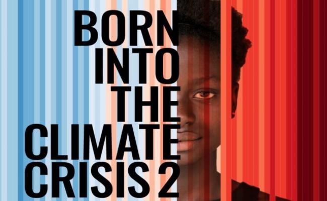 copertina del rapporto Born into the Climate Crisis 2