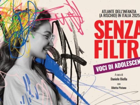 copertina dell’Atlante dell’infanzia (a rischio) in Italia 2025