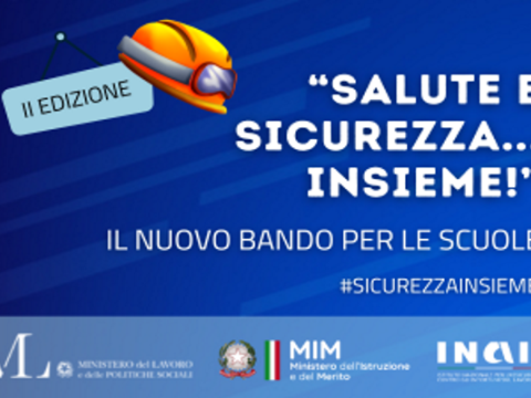 locandina del concorso Salute e sicurezza… insieme!