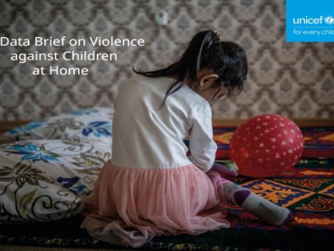 copertina del Data Brief on Violence against Children at Home