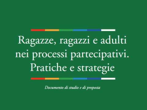 copertina del documento Ragazze, ragazzi e adulti nei processi partecipativi