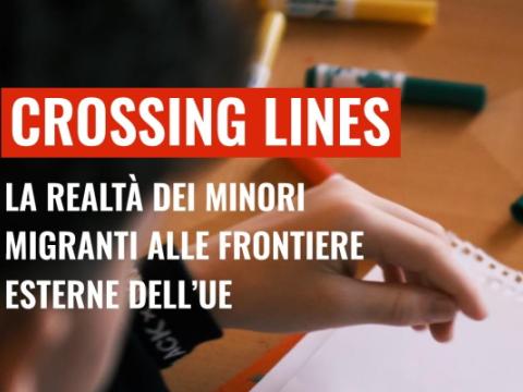 copertina della sintesi in italiano del rapporto Crossing Lines