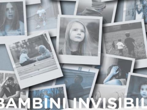 locandina del convegno Bambini invisibili