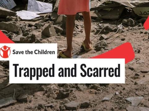 copertina dell'indagine Trapped and Scarred