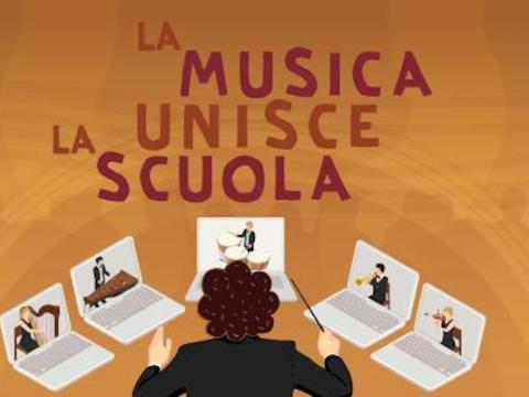 locandina de La musica unisce la scuola