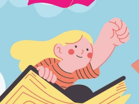 locandina del ciclo di incontri Più lingue per leggere