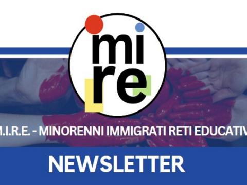 prima pagina della newsletter del progetto M.I.R.E.