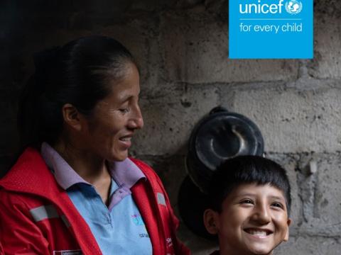 copertina del rapporto La condizione dell’infanzia nel mondo 2025