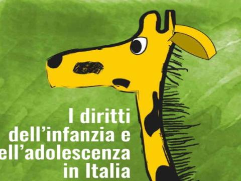copertina del rapporto I diritti dell’infanzia e dell’adolescenza in Italia. I dati regione per regione