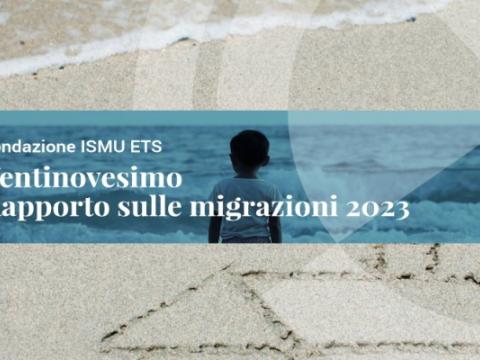 copertina del Ventinovesimo Rapporto sulle migrazioni 2023 della Fondazione Ismu