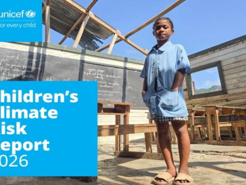 copertina del Children Climate Risk Report 2026