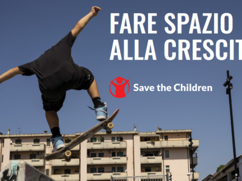 copertina del rapporto di Save the Children Fare spazio alla crescita