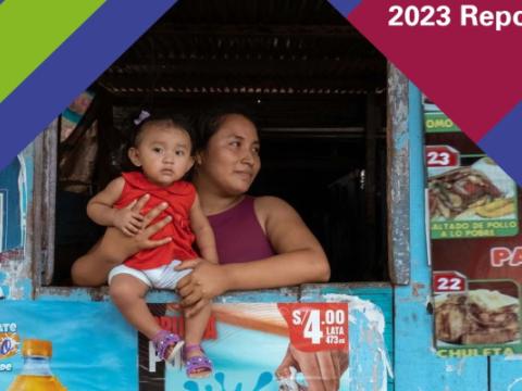 cover del rapporto Unicef Childhood overweight on the rise. Is it too late to turn the tide in Latin America and the Caribbean?