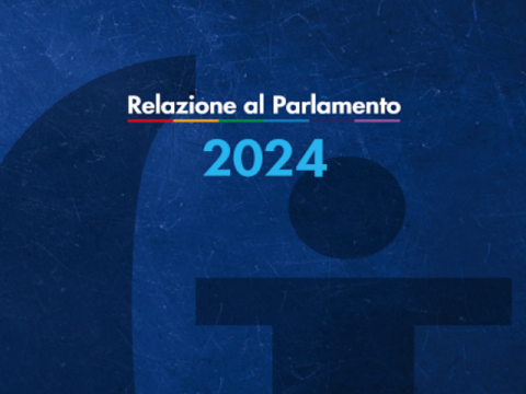 copertina della Relazione al Parlamento 2024